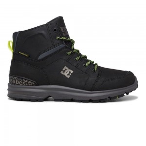 Botas DC Shoes Torstein Hombre Negras Gris | LZNI-01795