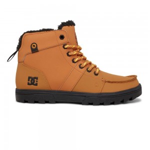 Botas DC Shoes Woodland Hombre Marrones Negras | OQWK-02968