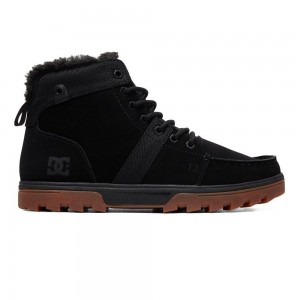 Botas DC Shoes Woodland Hombre Negras Marrones | HFMK-17823