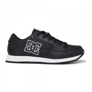 Zapatillas DC Shoes Alias Mujer Negras Blancas | UQKN-50234