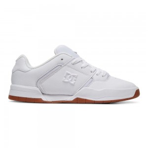 Zapatillas DC Shoes Central Hombre Blancas | YJCO-90421