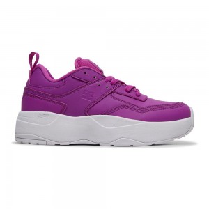 Zapatillas DC Shoes E.Tribeka Mujer Moradas | CTRN-38061