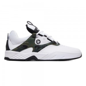 Zapatillas DC Shoes Kalis Hombre Blancas Negras | GHSB-57423