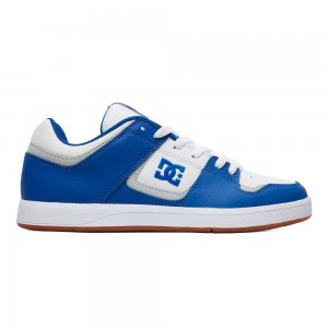 Zapatillas Skate DC Shoes Cure Hombre Azules Blancas | WVYK-47523