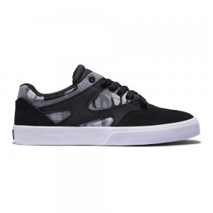 Zapatillas Skate DC Shoes Kalis Vulc Hombre Negras | SHOK-50782