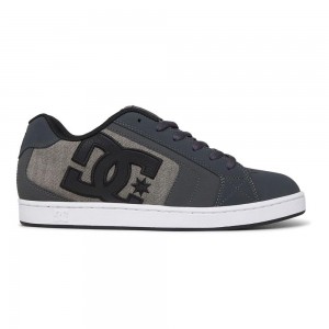 Zapatillas Skate DC Shoes Net Hombre Gris Negras | YXMZ-92468