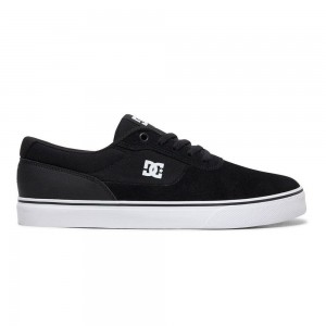 Zapatillas Skate DC Shoes Switch Hombre Negras Blancas | WOBA-43985