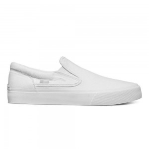 Zapatillas Skate DC Shoes Trase Hombre Blancas | JWVD-80427