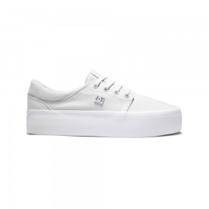 Zapatillas Skate DC Shoes Trase Mujer Gris | RDQP-18567