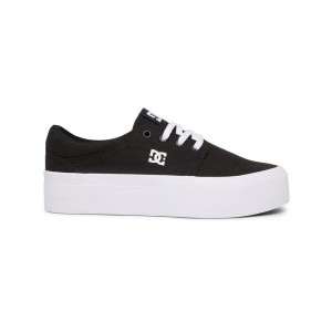 Zapatillas Skate DC Shoes Trase Mujer Negras | URXI-25018