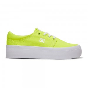 Zapatillas Skate DC Shoes Trase TX Mujer Amarillo | XKPS-08249