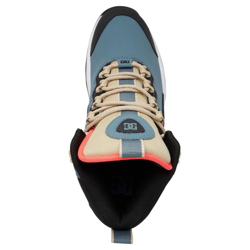 Botas DC Shoes Navigator Hombre Azules Kaki | ZTSO-43180