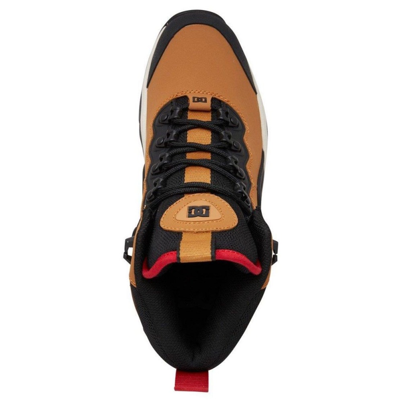 Botas DC Shoes Navigator Hombre Marrones Rojas | FHBC-06738