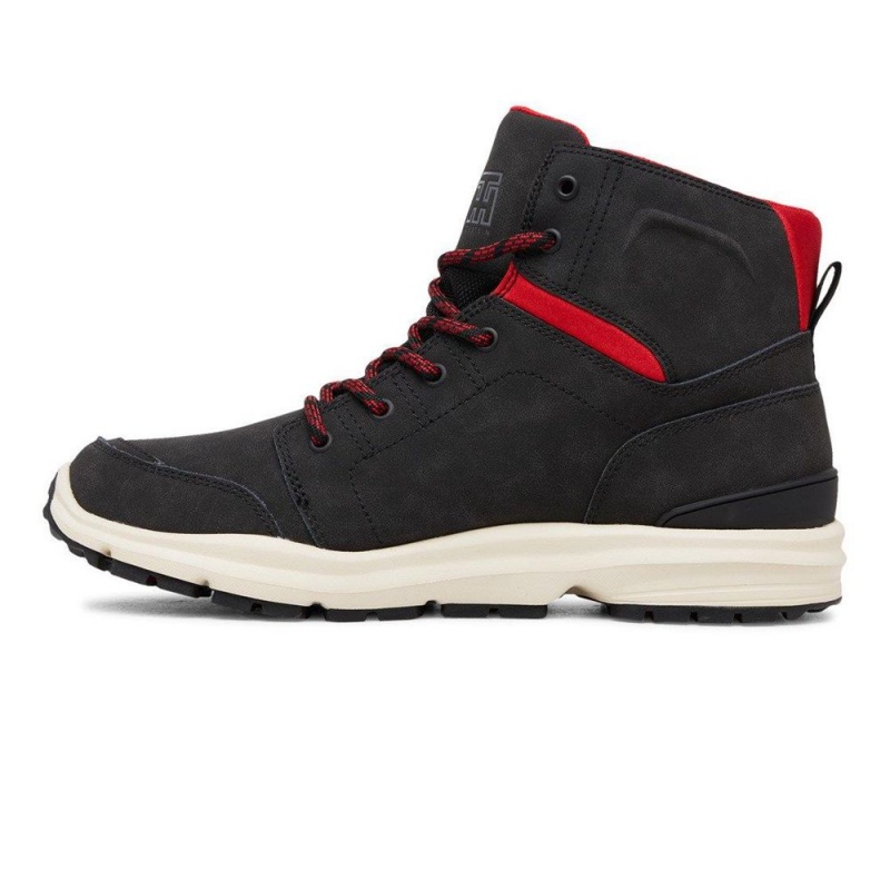 Botas DC Shoes Torstein Hombre Negras Rojas | EHZK-90432