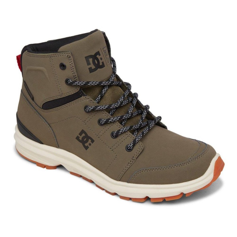 Botas DC Shoes Torstein Hombre Verde Negras | EZFC-57263