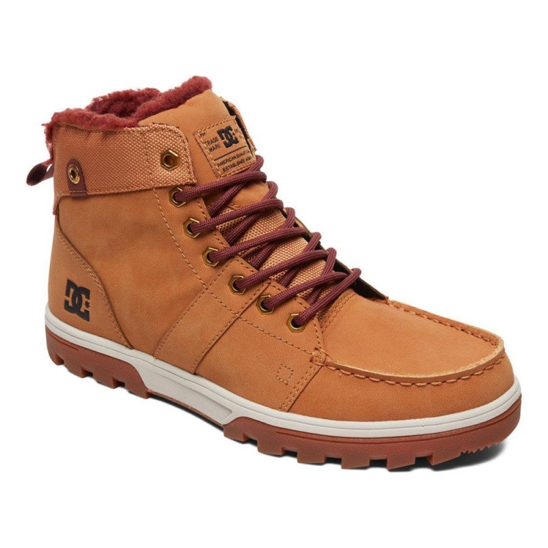 Botas DC Shoes Woodland Hombre Marrones | DKIB-74601