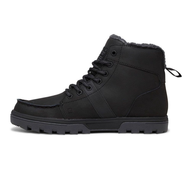 Botas DC Shoes Woodland Hombre Negras | GXED-42675