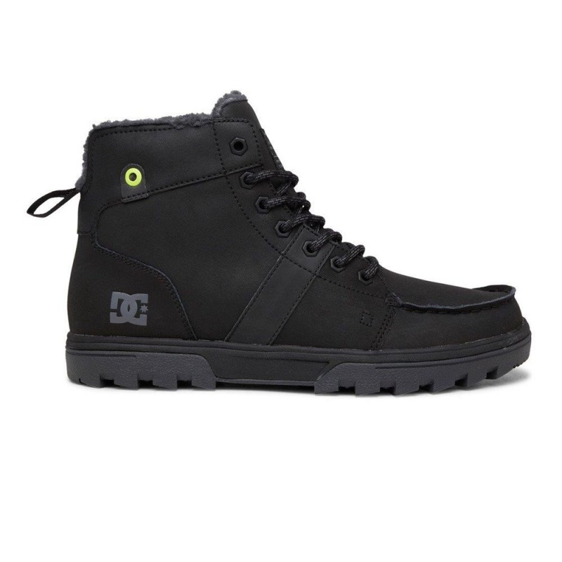 Botas DC Shoes Woodland Hombre Negras | GXED-42675