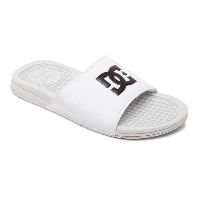 Sandalias DC Shoes Bolsa Hombre Blancas Negras | IOEZ-85426