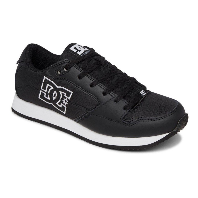 Zapatillas DC Shoes Alias Mujer Negras Blancas | UQKN-50234