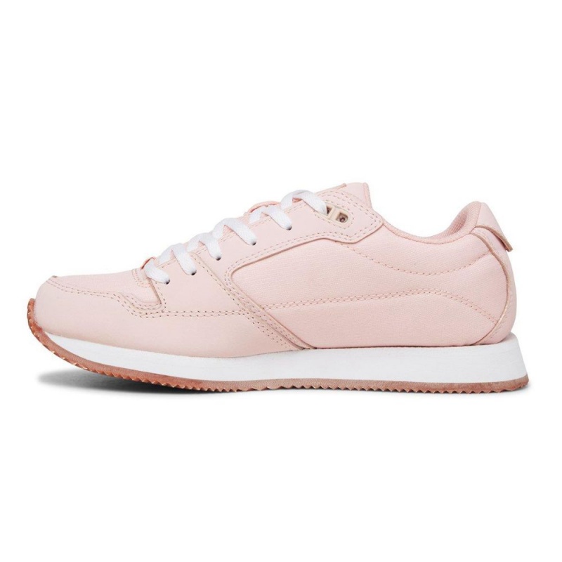 Zapatillas DC Shoes Alias Mujer Rosas Blancas | JARN-13287