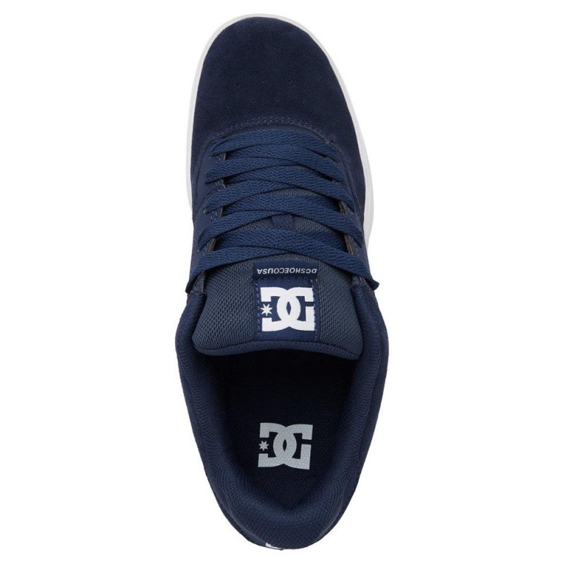 Zapatillas DC Shoes Central Hombre Azul Marino Blancas | UJZF-97346