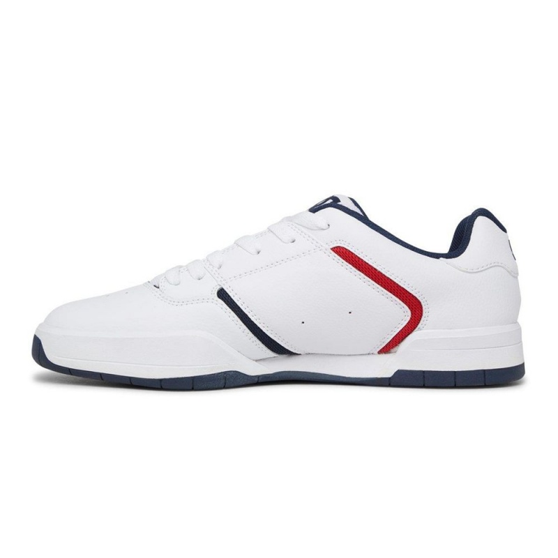 Zapatillas DC Shoes Central Hombre Blancas Azules | NCGQ-85179