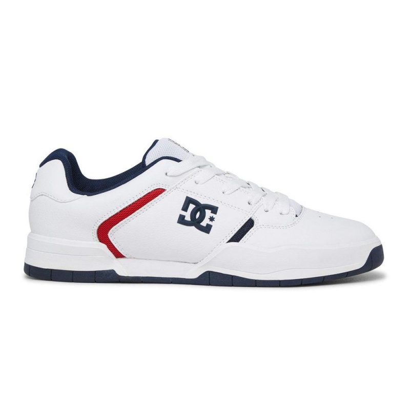 Zapatillas DC Shoes Central Hombre Blancas Azules | NCGQ-85179