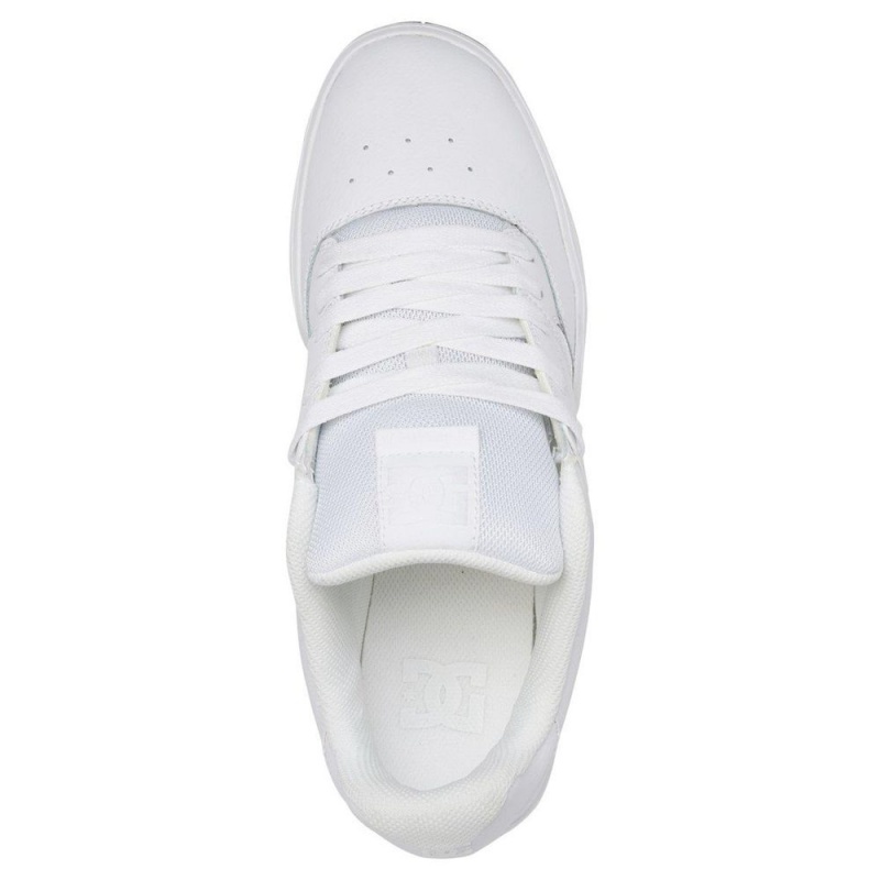 Zapatillas DC Shoes Central Hombre Blancas | YJCO-90421