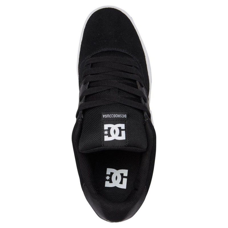 Zapatillas DC Shoes Central Hombre Negras Blancas | KOSF-48910