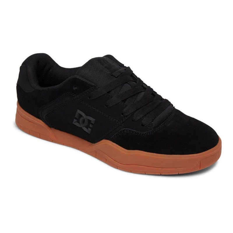 Zapatillas DC Shoes Central Hombre Negras Marrones | WPFQ-54918