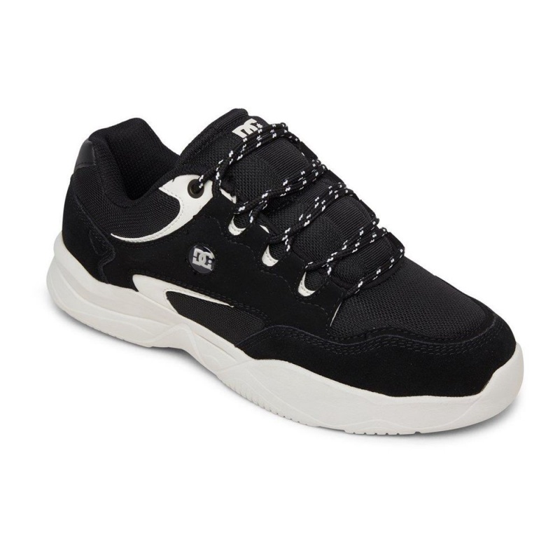 Zapatillas DC Shoes Decel Hombre Negras Blancas | NWMF-76391