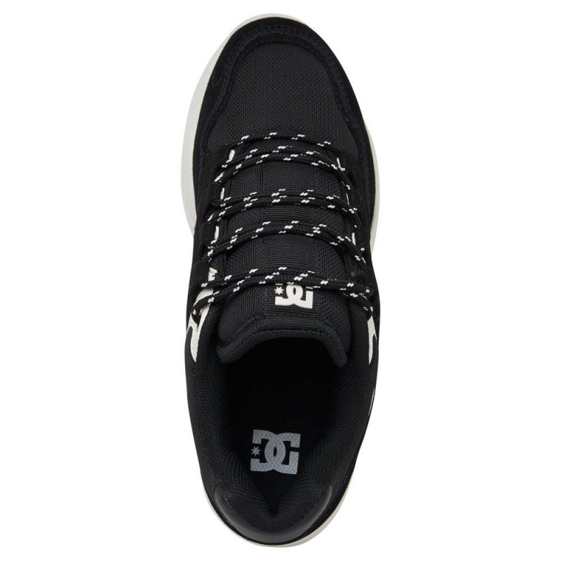 Zapatillas DC Shoes Decel Hombre Negras Blancas | NWMF-76391