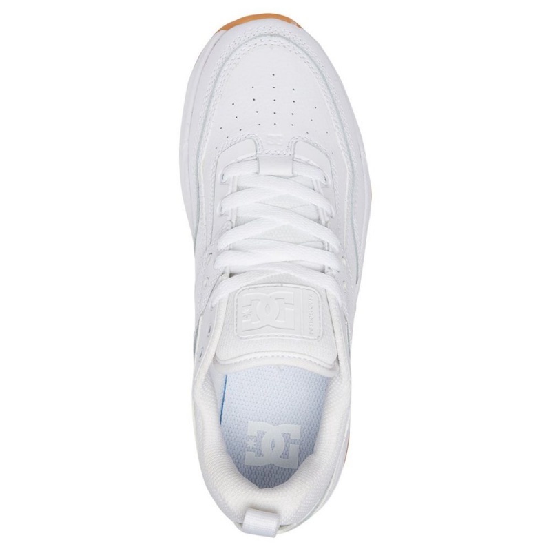 Zapatillas DC Shoes E.Tribeka Hombre Blancas | CUMF-90864