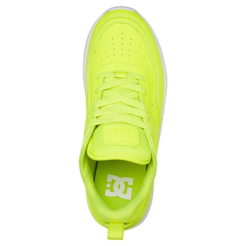 Zapatillas DC Shoes E.Tribeka Mujer Amarillo | MVTN-74530