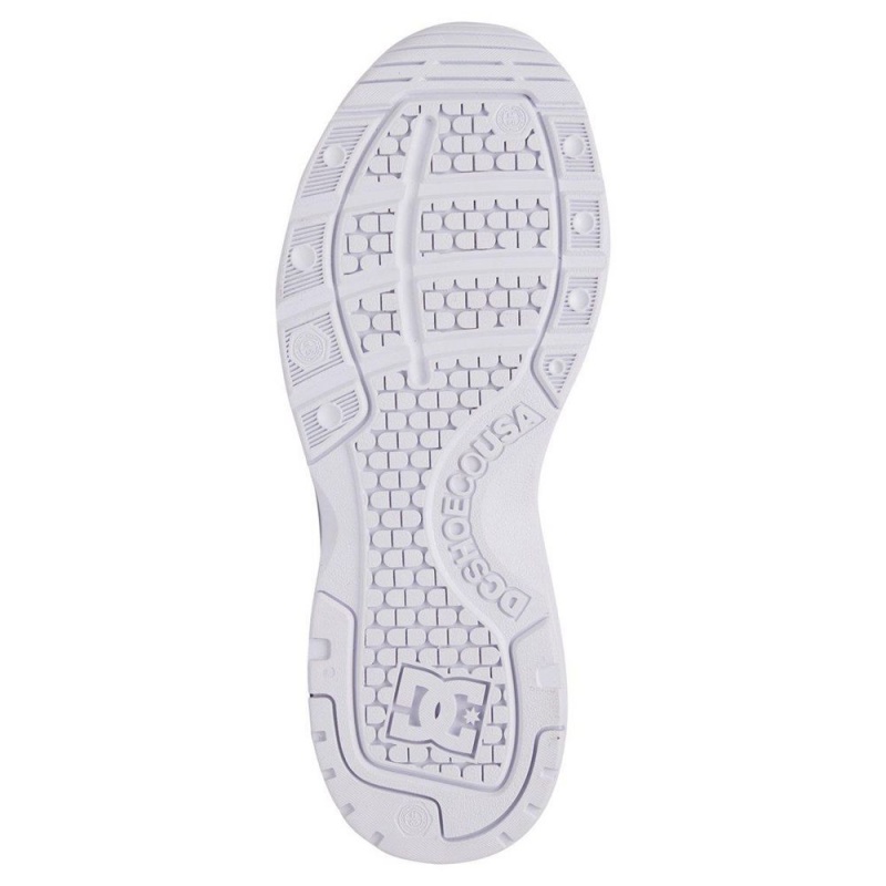 Zapatillas DC Shoes E.Tribeka Mujer Gris Rosas | FGRJ-64805