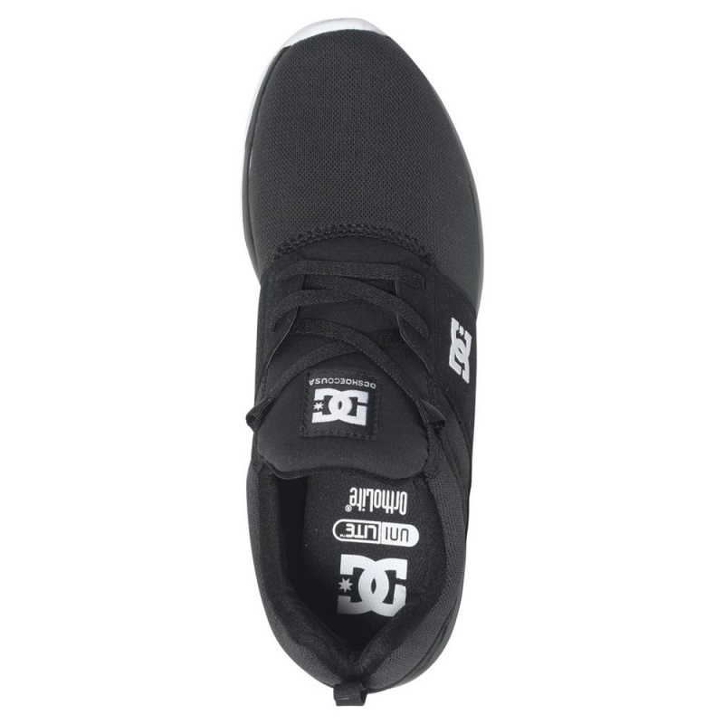 Zapatillas DC Shoes Heathrow Hombre Negras Gris | IUXG-14269