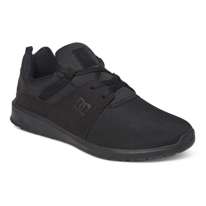 Zapatillas DC Shoes Heathrow Hombre Negras | QCFU-82594