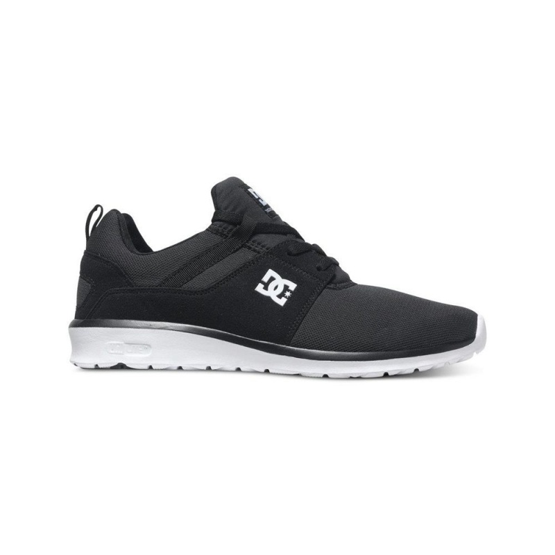 Zapatillas DC Shoes Heathrow Mujer Negras Blancas | HQXG-18645