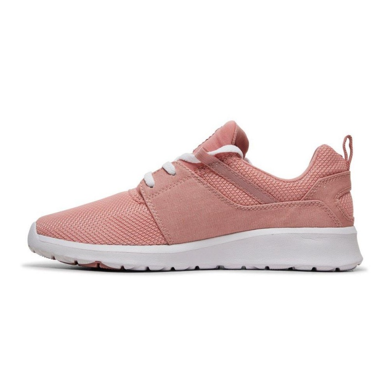 Zapatillas DC Shoes Heathrow Mujer Rosas | CHMV-65978