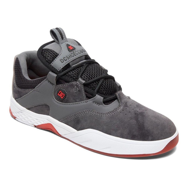 Zapatillas DC Shoes Kalis Hombre Gris Negras | HLJN-64312