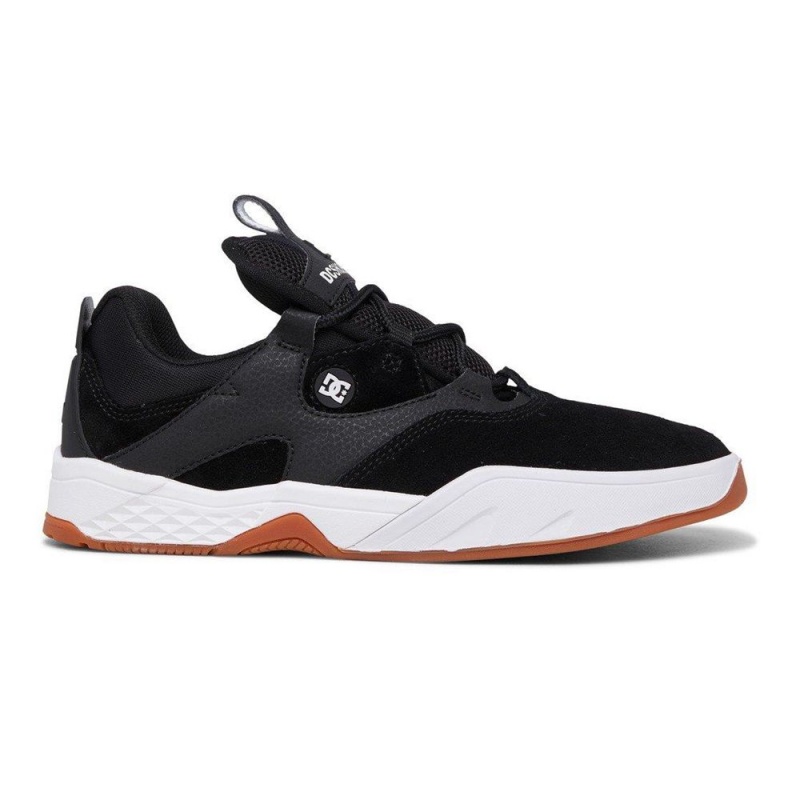 Zapatillas DC Shoes Kalis Hombre Negras Blancas | QZRP-08341