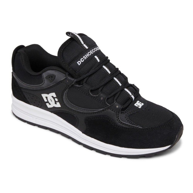 Zapatillas DC Shoes Kalis Hombre Negras Blancas | YDKV-31547