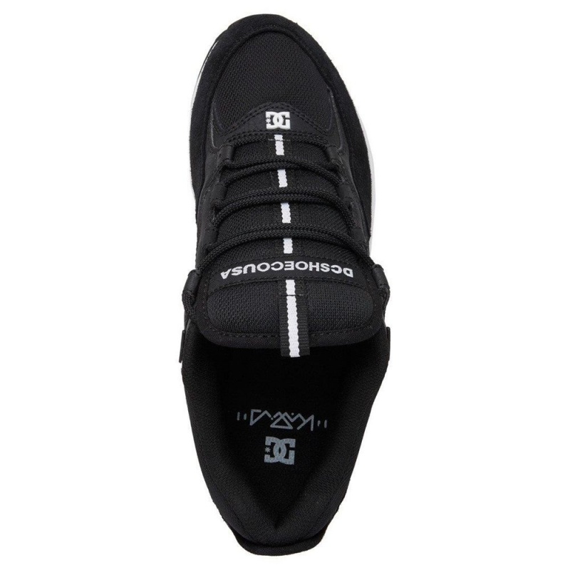 Zapatillas DC Shoes Kalis Hombre Negras Blancas | YDKV-31547