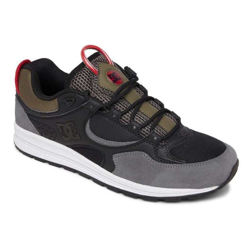 Zapatillas DC Shoes Kalis Hombre Negras Gris | WHCJ-81396