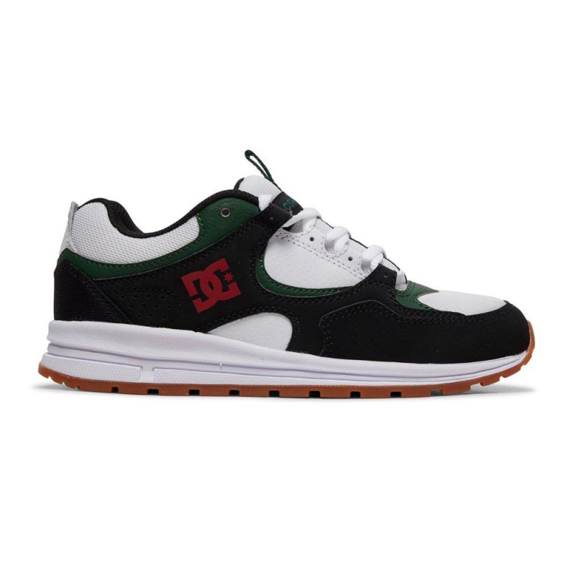 Zapatillas DC Shoes Kalis Niños Negras Blancas | NILF-53982