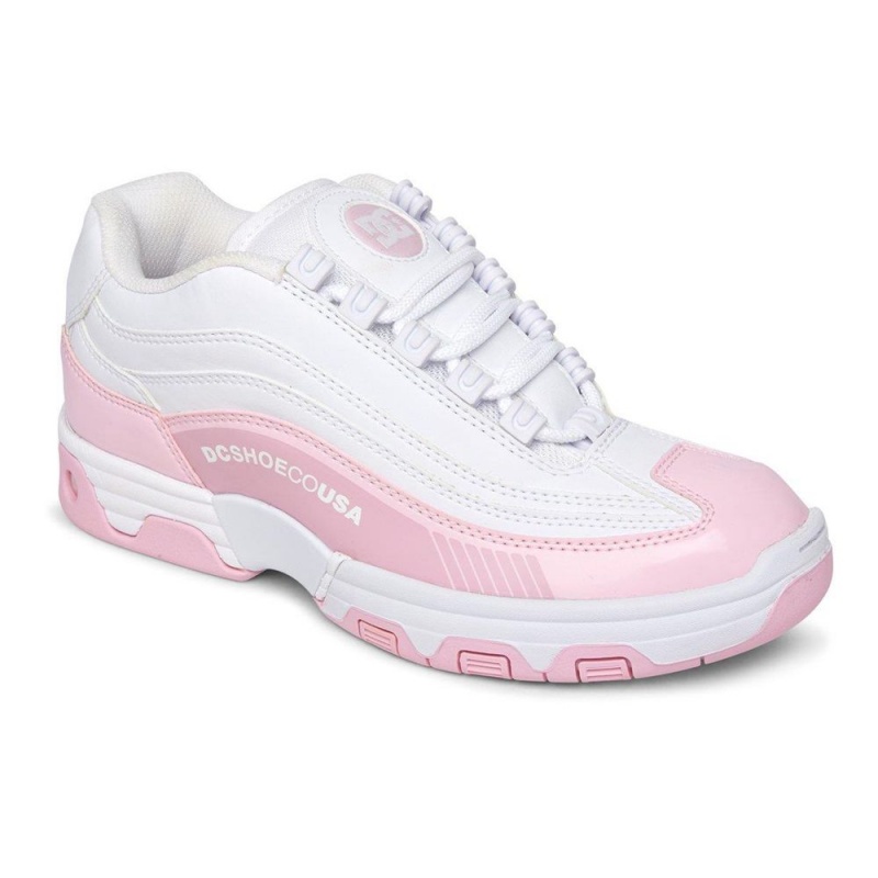 Zapatillas DC Shoes Legacy Lite Mujer Blancas Rosas | OGUZ-23891