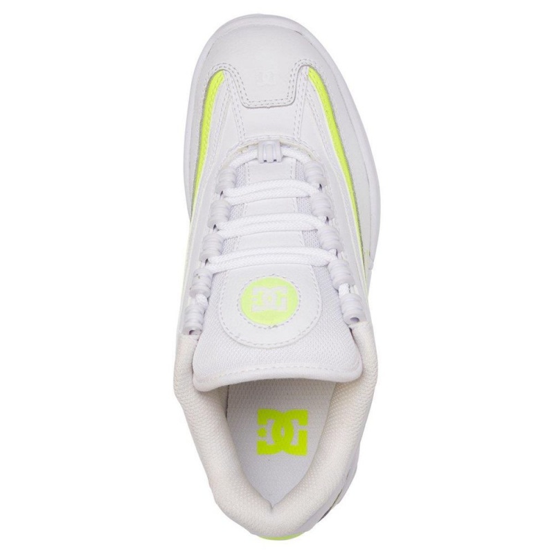 Zapatillas DC Shoes Legacy Lite Mujer Blancas Amarillo | KJSV-36452