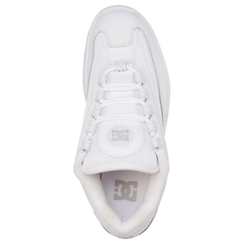 Zapatillas DC Shoes Legacy Lite Mujer Blancas Plateadas | RWEU-75460