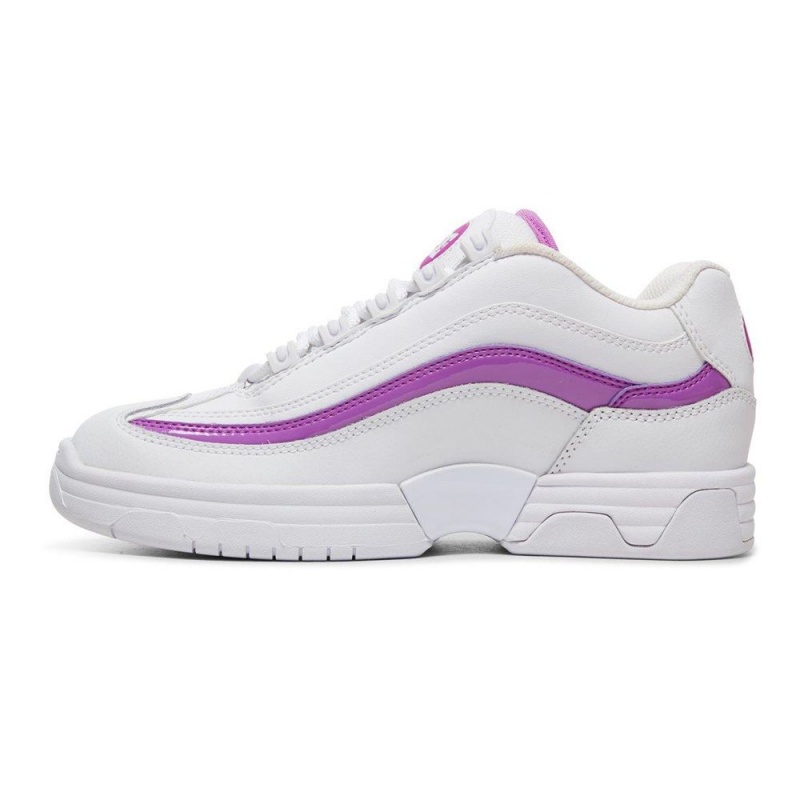 Zapatillas DC Shoes Legacy Lite Mujer Blancas Moradas | CYMF-43820